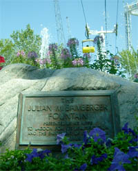 Bamberger Fountain Plaque