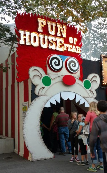 Fun House Of Fear is a real "people-eater." Photo: B. Miskin