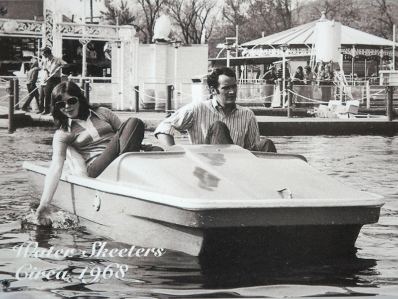 Incorrectly dated photo from Lagoon's History Wall.