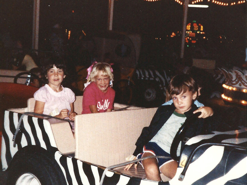Newer safari car on the European Carousel, 1983. Photo: N. Miskin