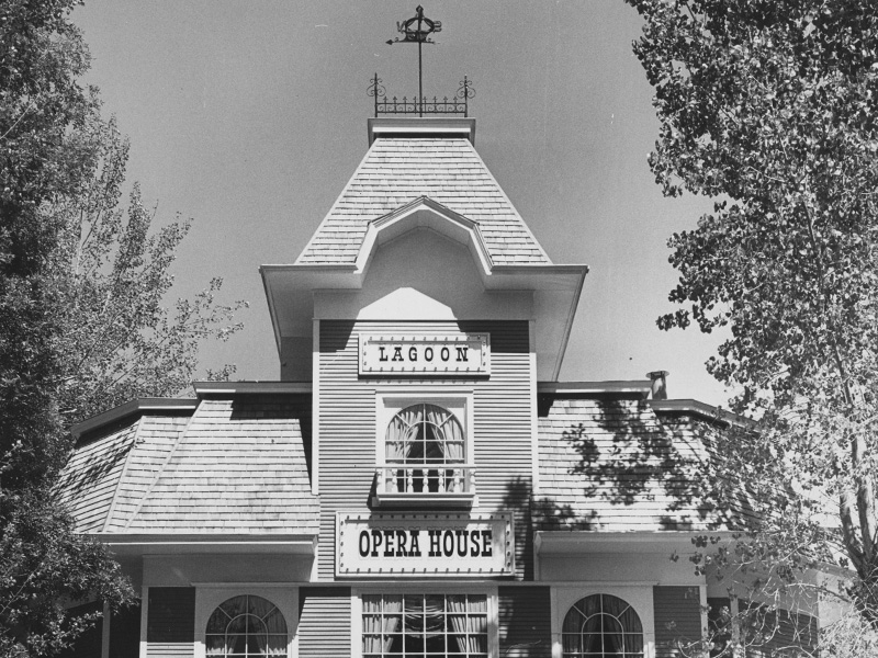 Opera House in 1968. Photo courtesy of Deseret News