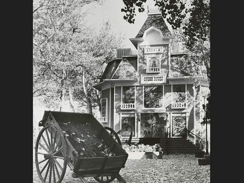 Opera House Square during the off-season in November 1976. Photo courtesy of Deseret News