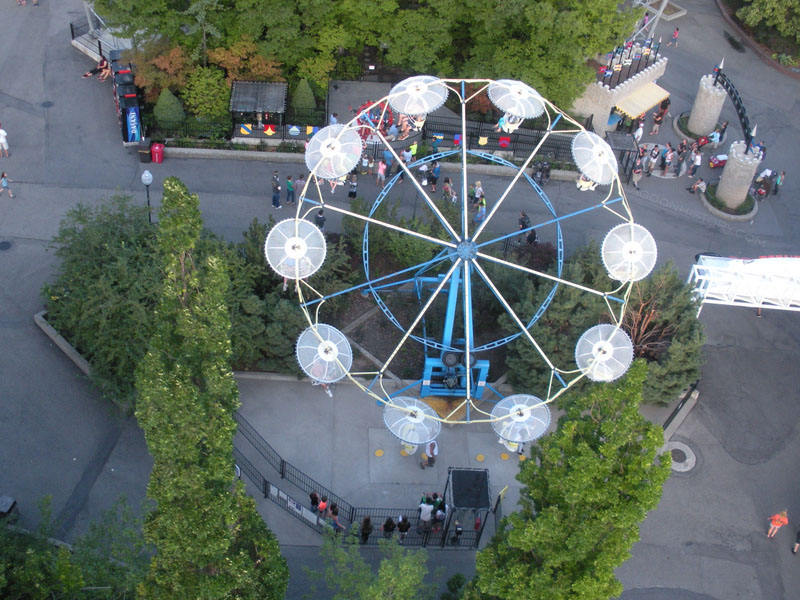 Paratrooper from above, 2014. Photo: B. Miskin