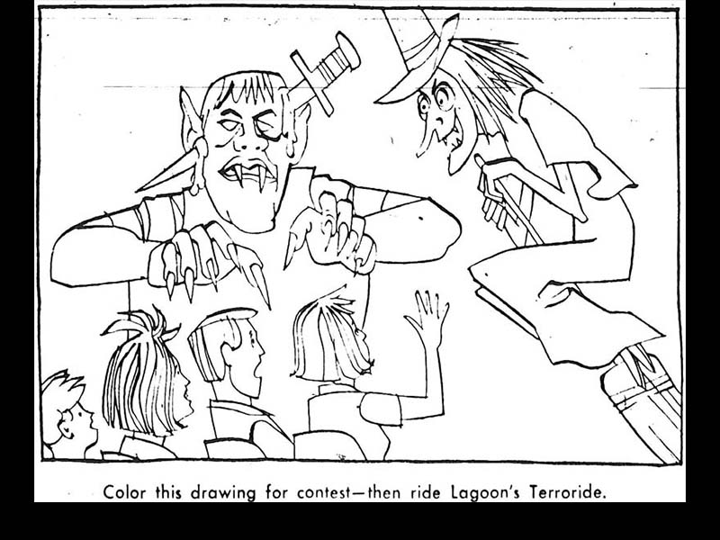 May 1967 Deseret News coloring contest.