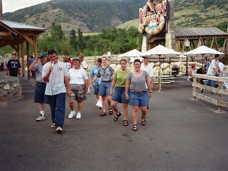 Rattlesnake Rapids Plaza in 1998. Photo: N. Miskin