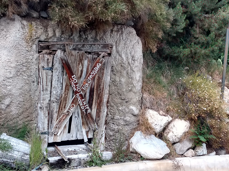 Abandoned mine shaft. Photo: B. Miskin
