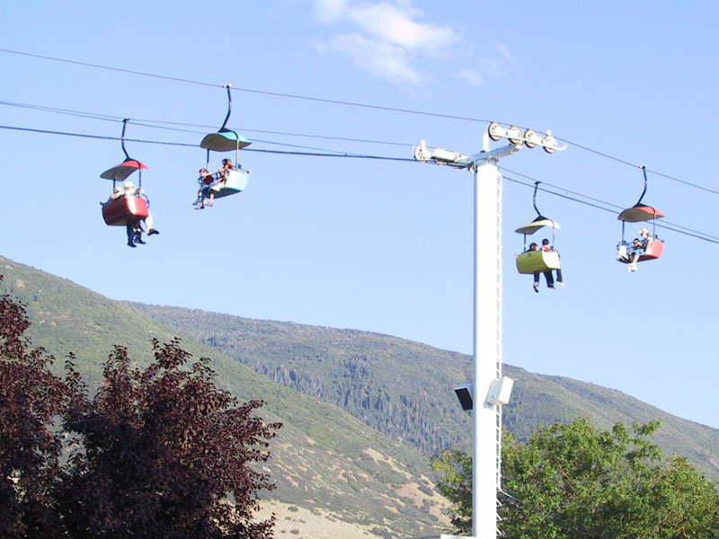 Sky Ride above the Midway, 2004. Photo: Brian Reichow, casabrian.com