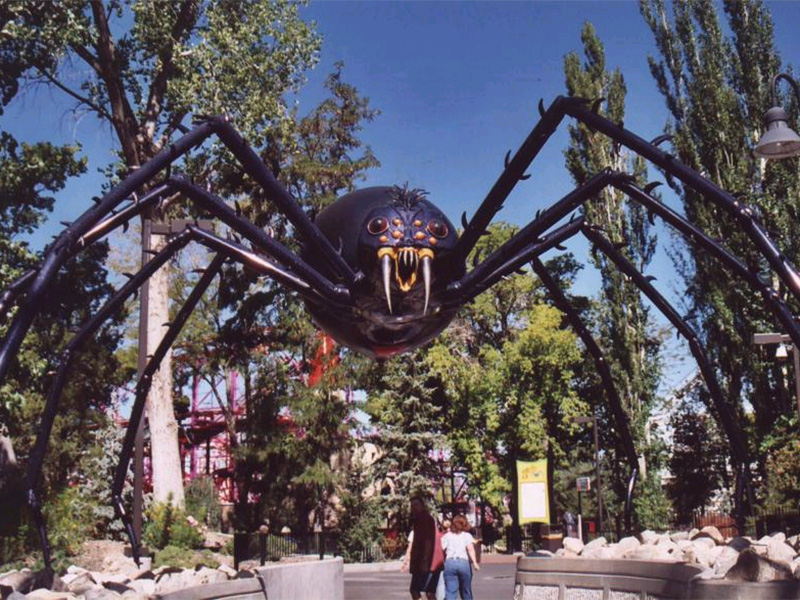 Spider at the entrance in 2003. Photo: Will Young