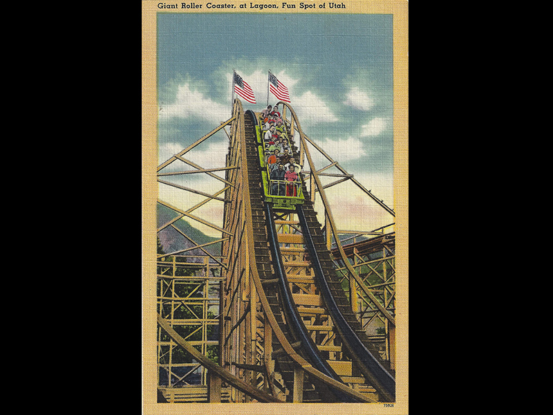 Lagoon postcard from the 1930s or early '40s.