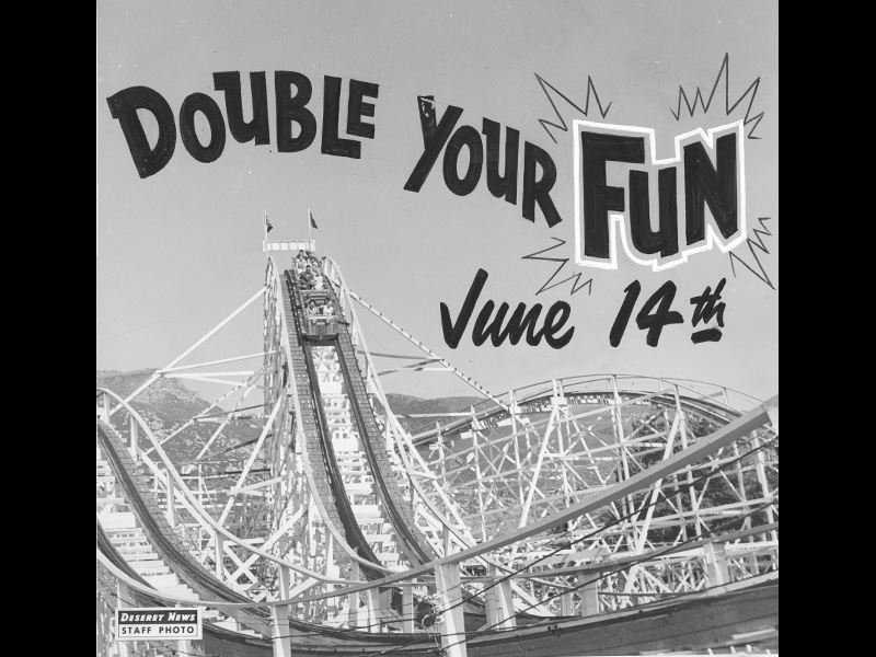 Photo used for an event in 1961. Photo courtesy of Deseret News