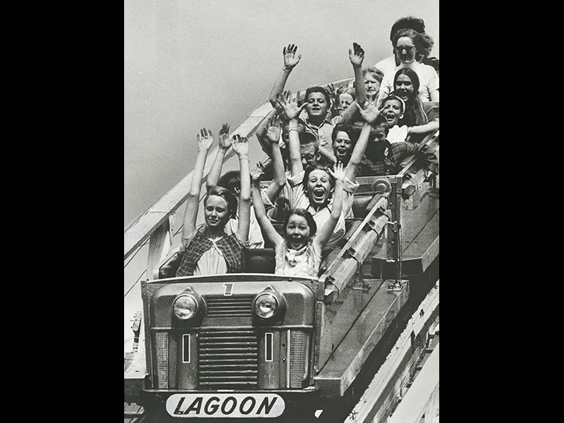 Train #1 in 1971. Photo courtesy of Deseret News