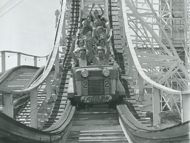 Train #2 in 1973. Photo courtesy of Deseret News