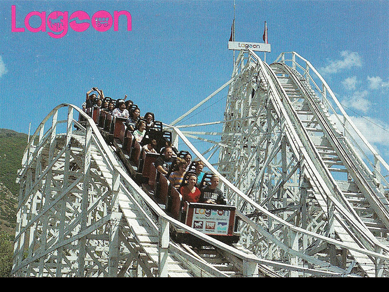 1990s Lagoon postcard.