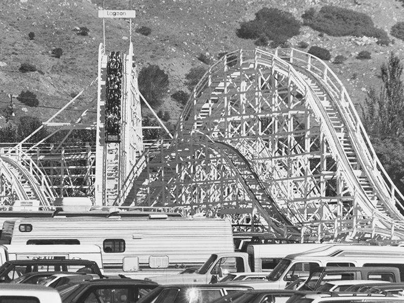 Roller Coaster in 1991. Photo courtesy of Deseret News