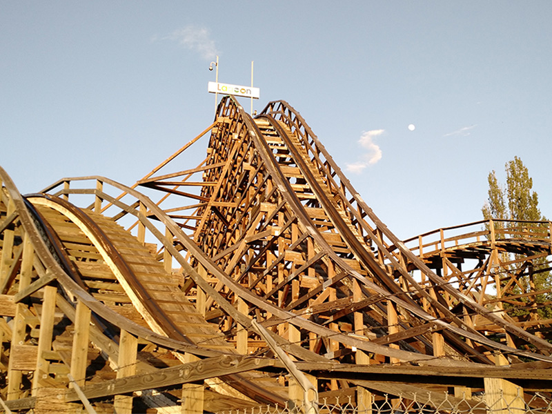 Roller Coaster in 2016. Photo: B. Miskin