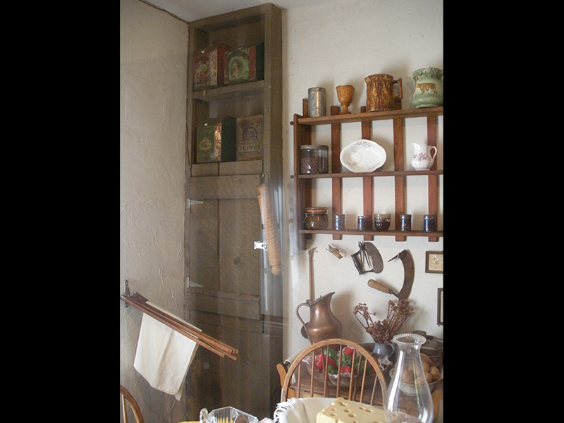 Bingham Cabin interior, 2014. Photo: B. Miskin