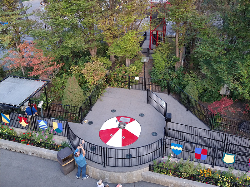 Catapult launch area, 2020. Photo: B. Miskin