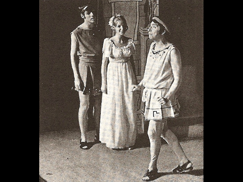 "A Funny Thing Happened On The Way To The Forum", 1969. Photo: Lagoon