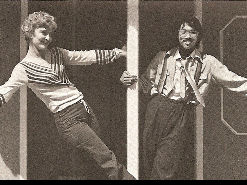 Barbara Wingate & Aaron Morishita, 1978. Photo: Lagoon