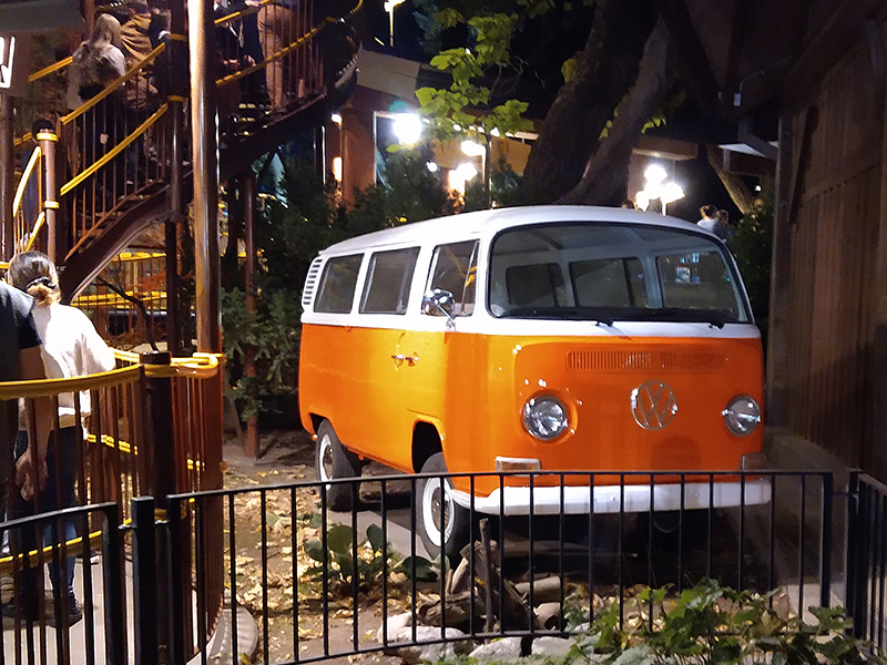 The repainted Volkswagen in 2022. Photo: B. Miskin