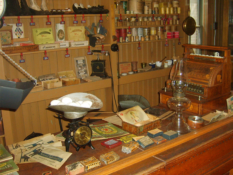 Store counter, 2007. Photo: B. Miskin