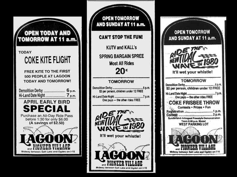 Lagoon ads from April 1980.