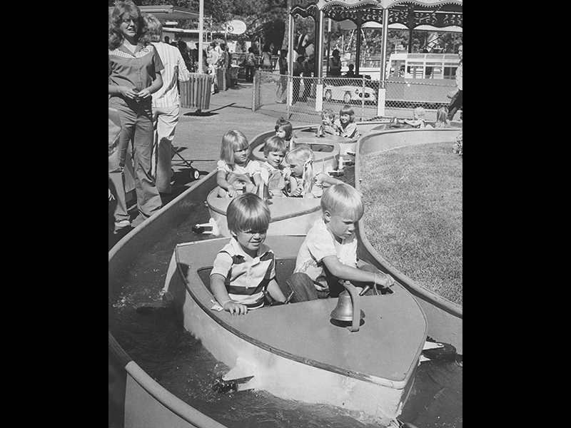Baby Boats in June 1976. Photo courtesy of Deseret News