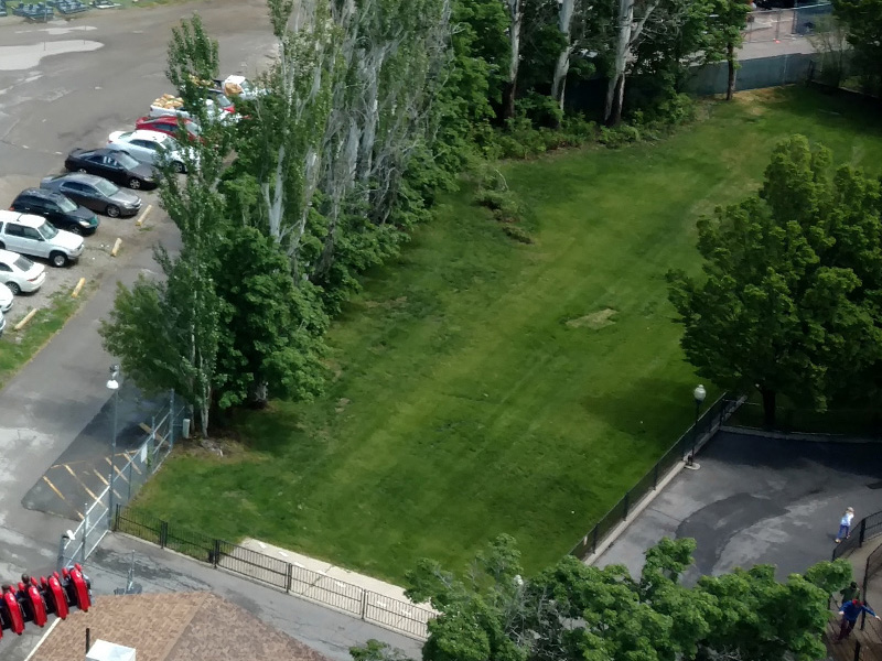 Former location of Hydro-Luge in 2019. Photo: B. Miskin