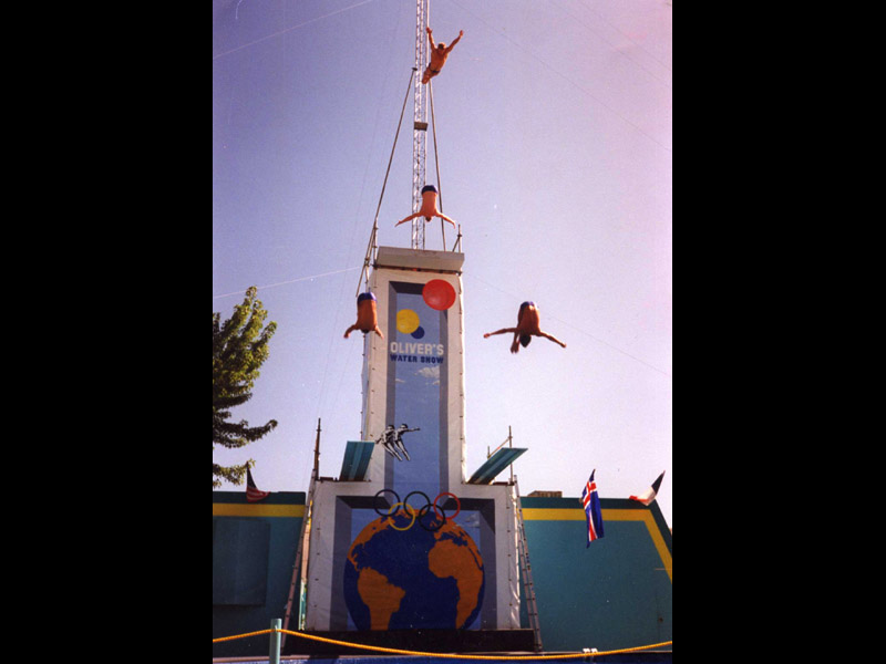 International High Diving Spectacular, 1992. Photo: Brian Taylor