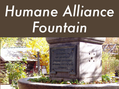 Humane Alliance Fountain