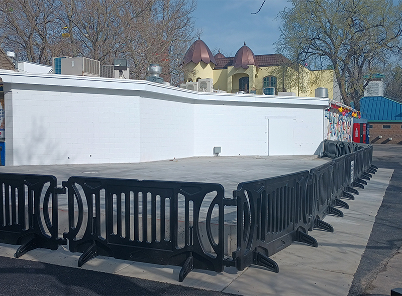 The former Helicopters location in March 2025. Photo: B. Miskin