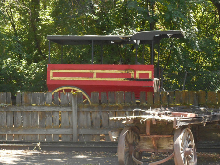 The Stagecoach behind the Model Train Museum in 2019. Photo: B. Miskin