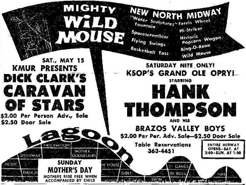 5 May 1965 Lagoon newspaper ad.