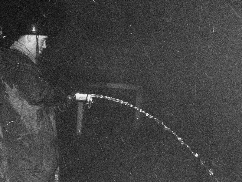 Low water pressure from hydrants at the park slowed down firefighters that arrived first. Photo courtesy of Deseret News