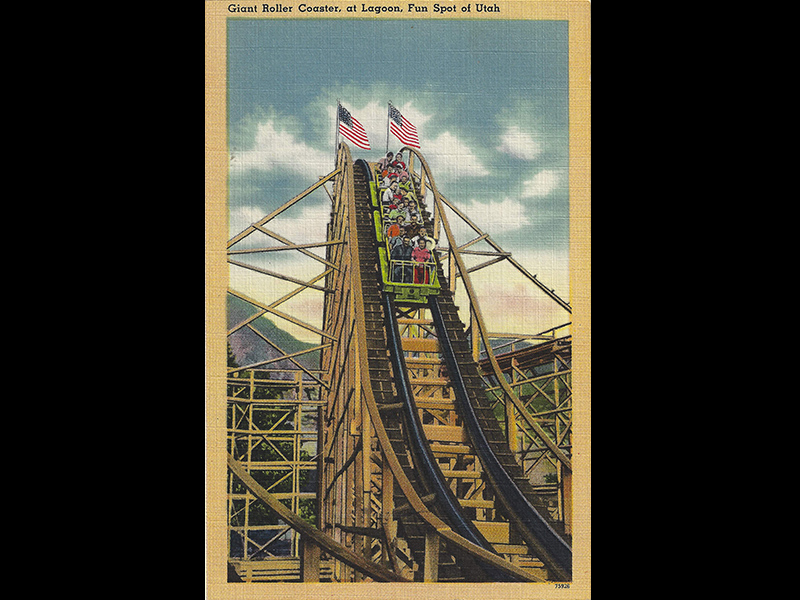 Lagoon postcard from the 1930s or early '40s.