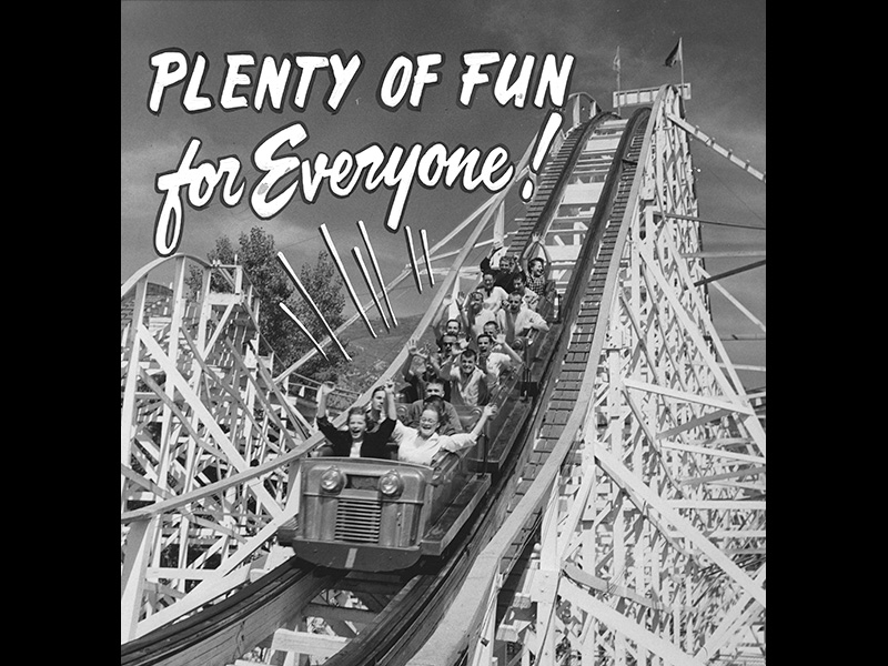 Photo used for an event at Lagoon in 1959. Photo courtesy of Deseret News