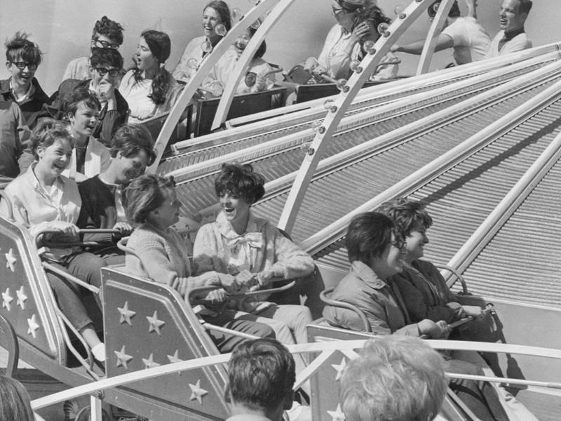 Flying Saucer in summer 1968. Photo courtesy of Deseret News