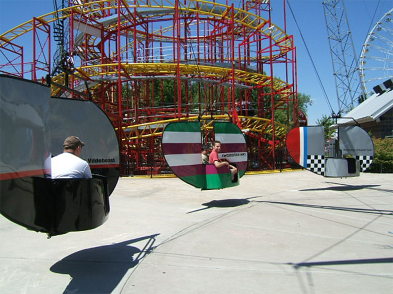 Flying Aces preparing for flight, 2006. Photo: Rick