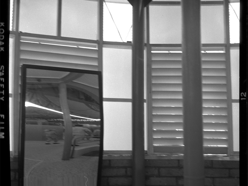 Fun House mirror, 1957. Photo: University of Utah, Special Collections