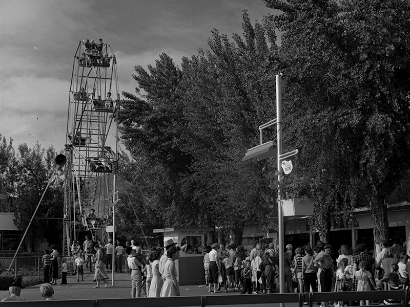 Ferris Wheel in the 1960s. Photo: J. Willard Marriott Library Special Collections, University Of Utah