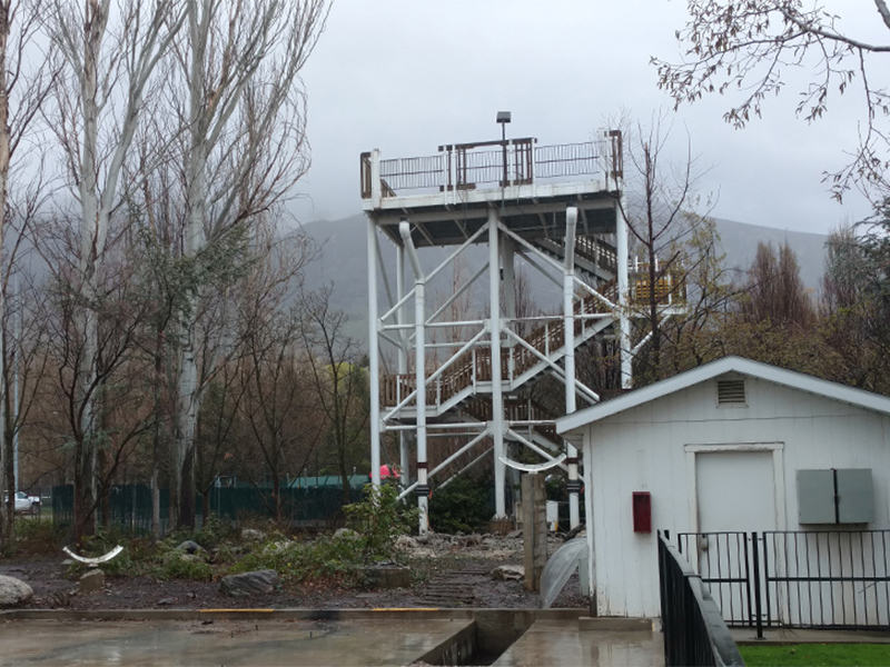 Partially dismantled Hydro-Luge in April 2018. Photo: B. Miskin