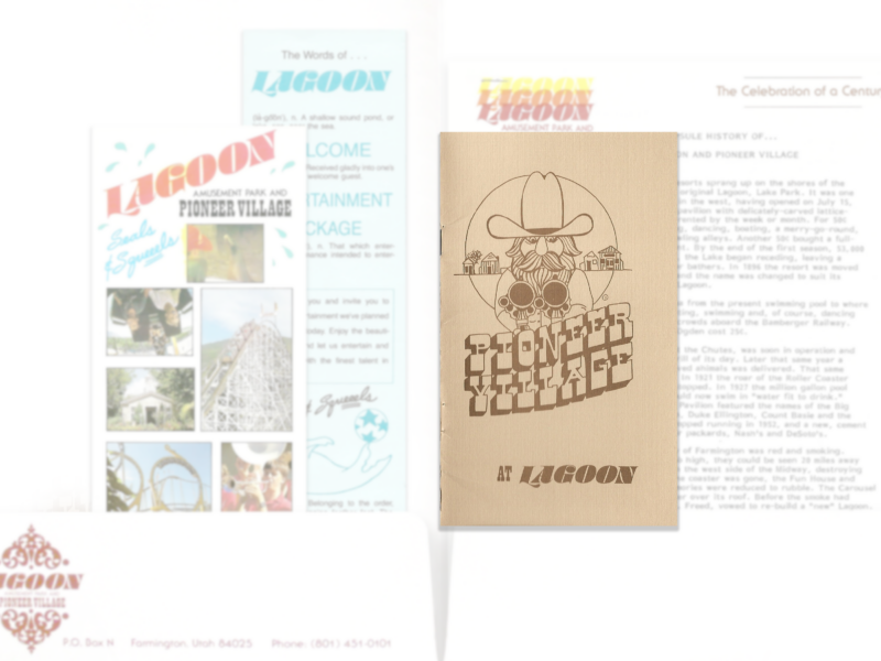 Pioneer Village guidebook (see full book further down this page).