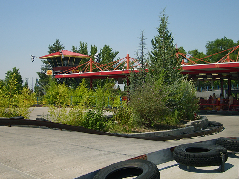 Lightning track in 2007. Photo: B. Miskin
