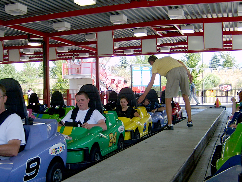 Riders preparing to race, 2007. Photo: B. Miskin