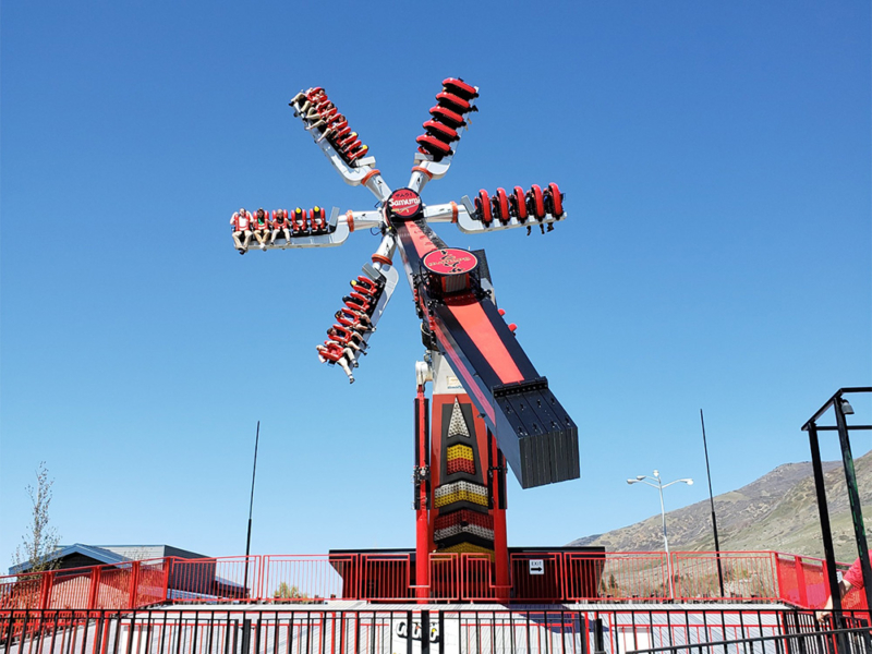 Samurai in 2018 after the row of tall trees behind it were removed. Photo: Greg W.