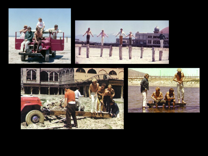 Photos at Saltair in 1968 by Cyril Maitland.