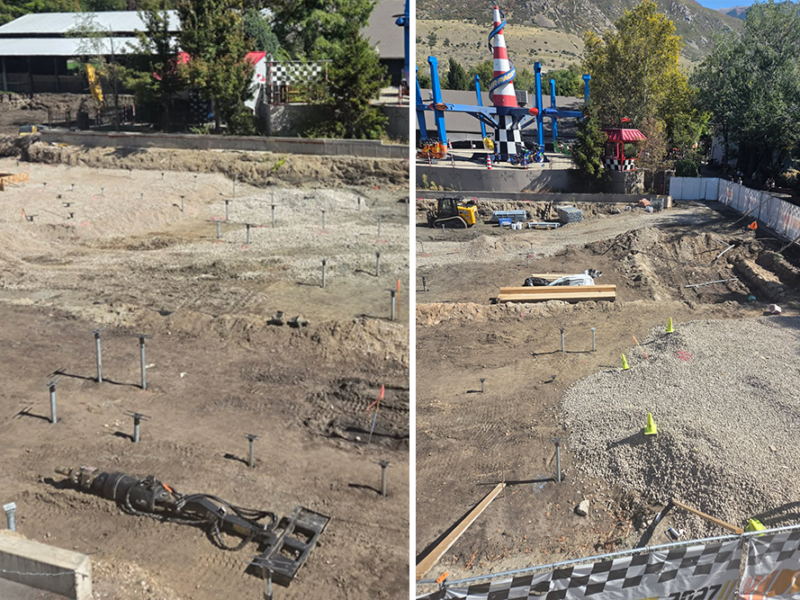 Site of J3 Grand Prix as of early October 2026. Photos: S. Dustman